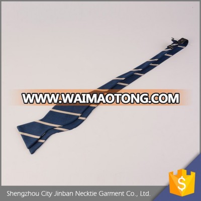 Fast delivery custom logo adjustable woven tie set