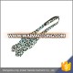 Good quality OEM accept leopard print standard self necktie polyester tie