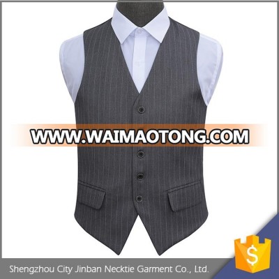 Fashion custom design mixed patterns outer wear waiters vest