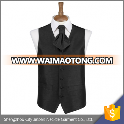 mens school workwear suit vest with digital printing