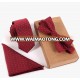 Wholesale Polyester Tie Clip Box High Quality Adult Necktie Set