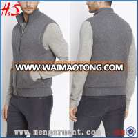 Online Shopping Sleeveless Winter Jacket Cashmere Wool Vest Fashion Man Vest