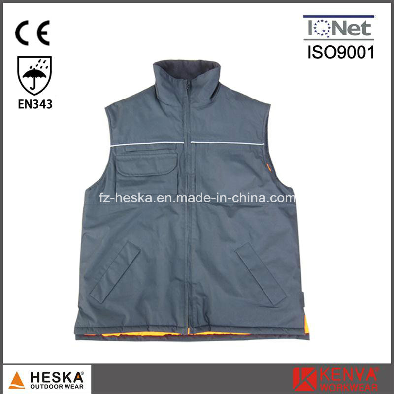 Oew Multi Pockets Winter Vest Mens Waistcoat